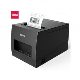 SKI - สกี จำหน่ายสินค้าหลากหลาย และคุณภาพดี | DELI เครื่องพิมพ์แบบความร้อน สำหรับกระดาษหน้ากว้างสูงสุด 80 มม. E886BW (DLI-E886BW)